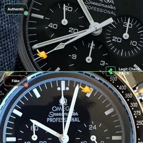 omega moonwatch fake|how to identify omega watch.